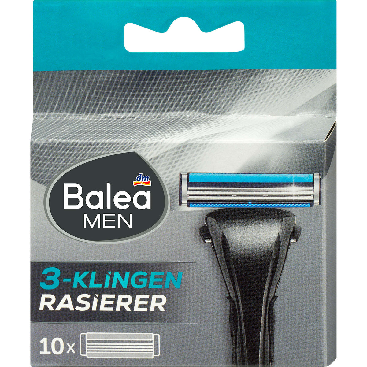 Rasierklingen, 3-Klingen Rasierer, 10 St