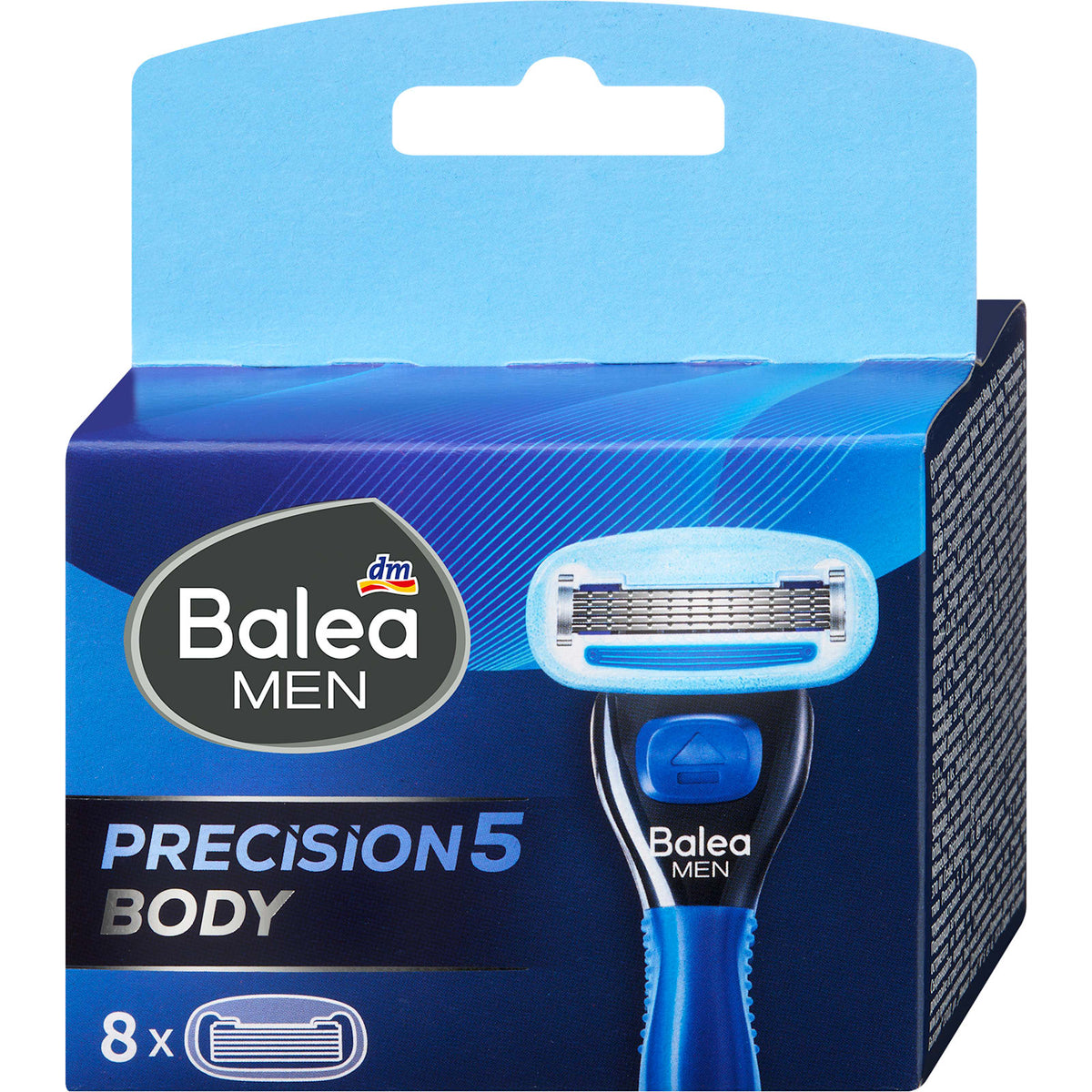 Rasierklingen, precision5 Body, 8 St