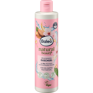 Natural Beauty Dusche Kirschblüten-Extrakt & Bio-Mandelöl, 250 ml