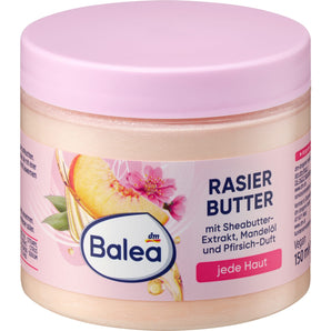 Balea Rasierbutter Pfirsich, 150 ml
