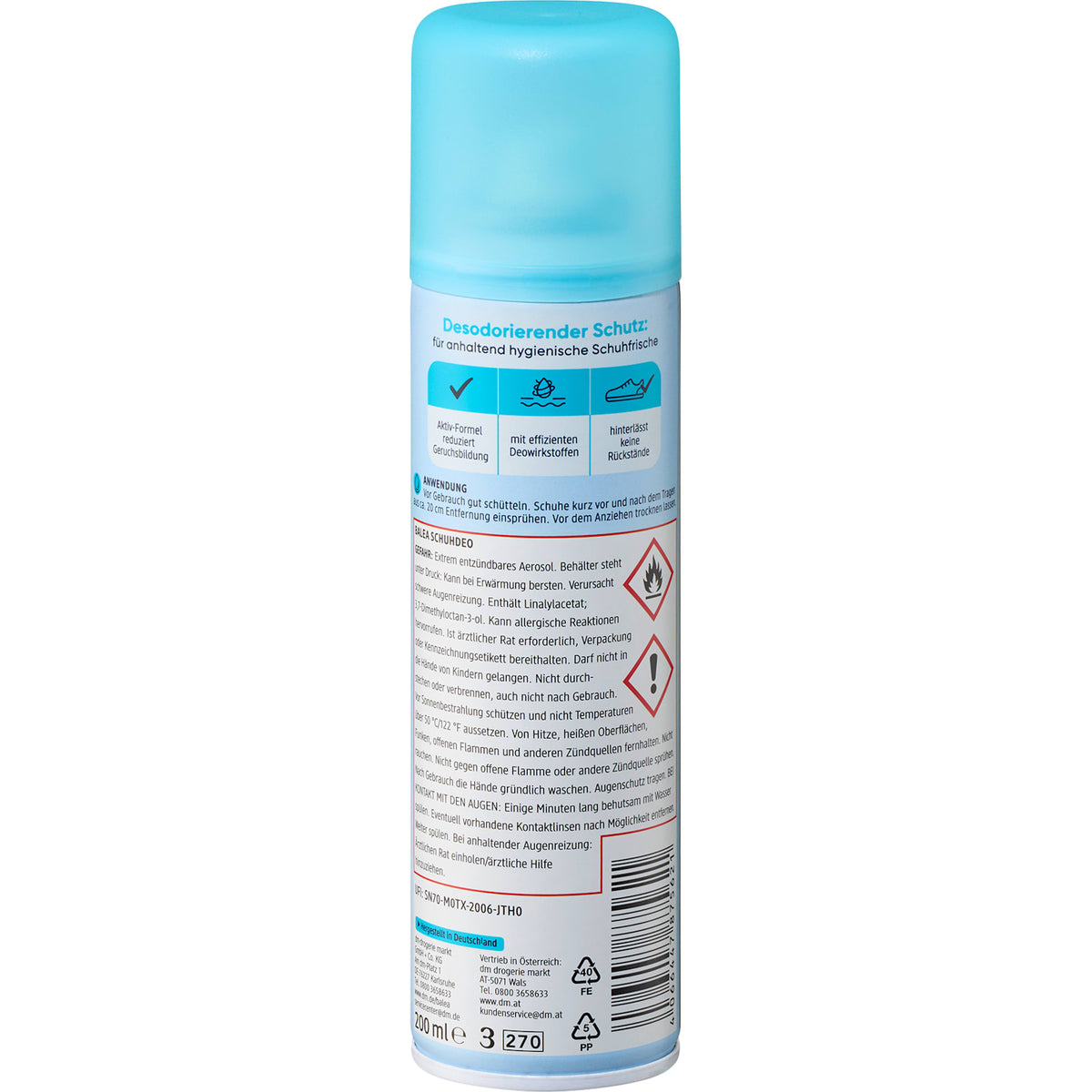 Balea Shoe Deo against unpleasant odors – VivaVoss