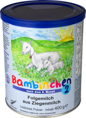 Folgemilch 2 aus Ziegenmilch nach dem 6. Monat, 400 g