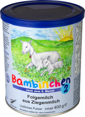 Folgemilch 2 aus Ziegenmilch nach dem 6. Monat, 400 g