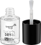 Base & Top Coat 2in1 Quick Dry trend !t up