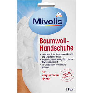 Baumwoll-Handschuhe (1 Paar) Mivolis