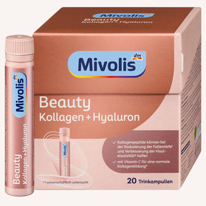 Mivolis Beauty Kollagen + Hyaluron, Trinkampullen, 20 St., 500 ml – Kollagen image_position | VivaVoss