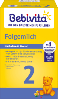 Folgemilch 2 nach dem 6.Monat, 500 g