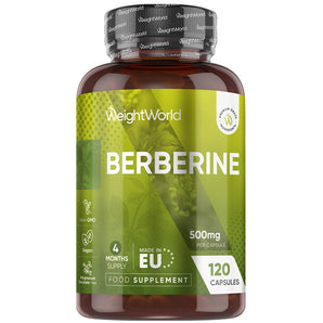 Berberin Kapseln 500mg WeightWorld Verpackung
