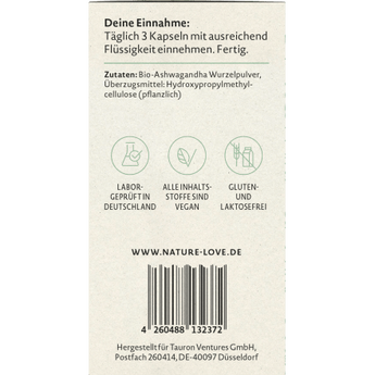 Bio Ashwagandha Kapseln 135 St, 103 g - VivaVoss
