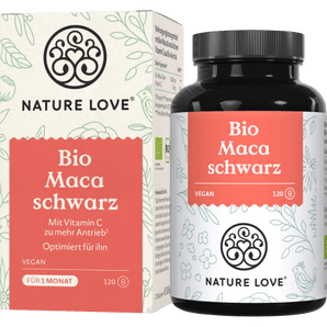 Bio Maca Schwarz Kapseln 120 St, 106 g - VivaVoss
