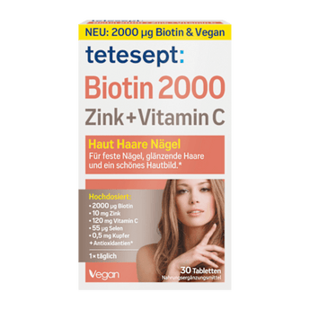 Biotin 2000 Tabletten 30 St, 18 g - VivaVoss