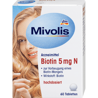 Biotin 5 mg N, Tabletten Mivolis