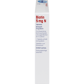 Biotin 5 mg N, Tabletten Mivolis
