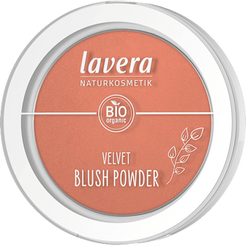 Blush Puder Velvet 01 Rosy Peach lavera NATURKOSMETIK