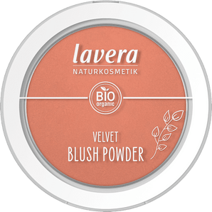 Blush Puder Velvet 01 Rosy Peach lavera NATURKOSMETIK