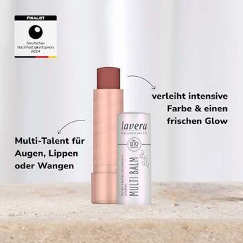 Blush Stick Multi Balm 01 Sunset Red lavera NATURKOSMETIK