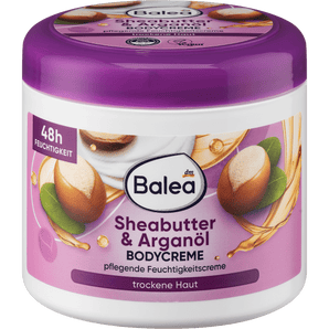 Bodycreme Sheabutter & Arganöl, 500 ml Körperpflege by Balea – Available at VivaVoss