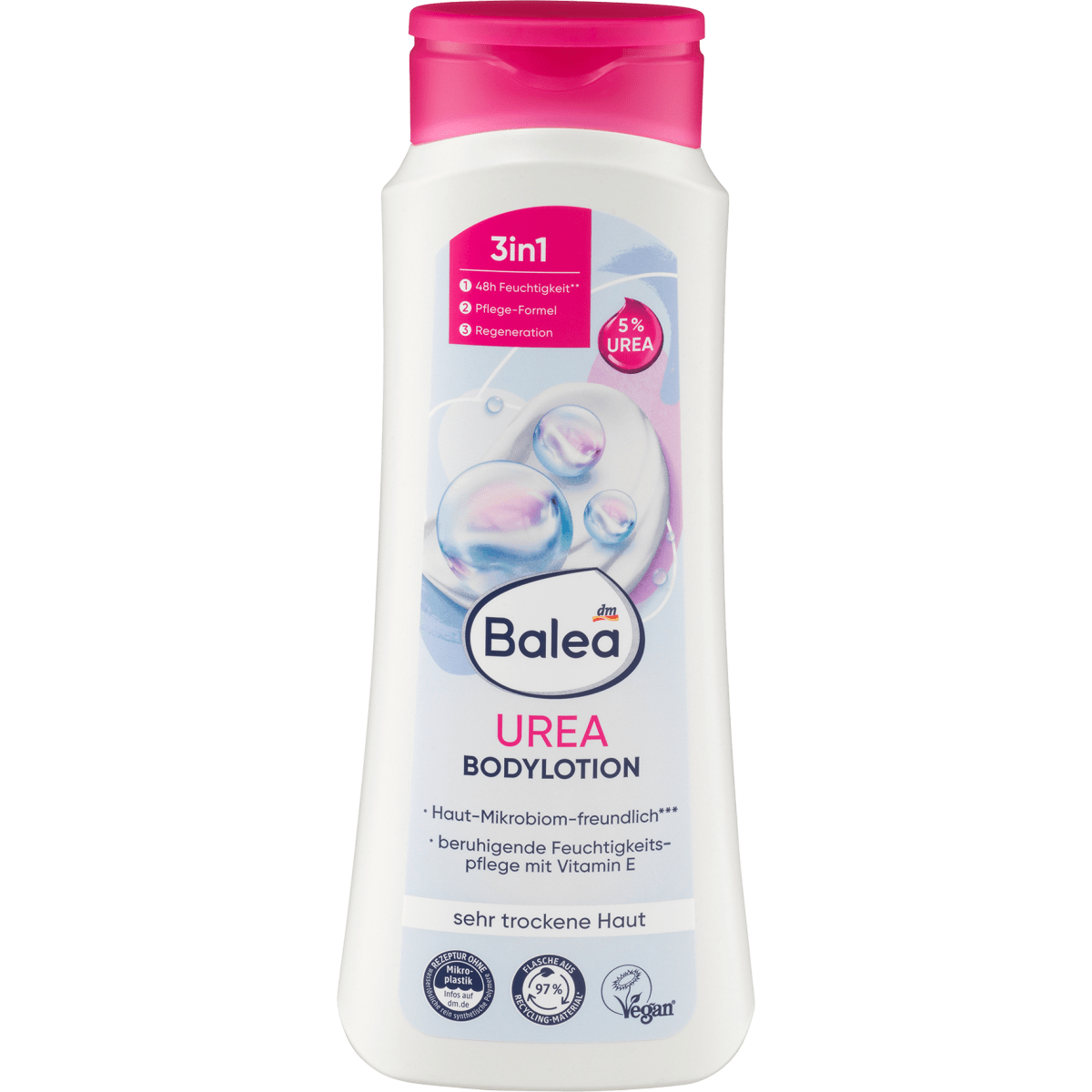 Balea Body lotion with urea, 400 ml
