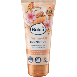 Bodylotion Creme - Öl Mandelöl & Marulanuss - Duft, 200 ml Körperpflege by Balea – Available at VivaVoss