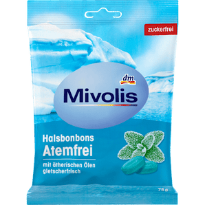 Bonbon, Atemfrei, zuckerfrei Mivolis