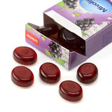 Bonbon, Holunderblüte-Johannisbeere, zuckerfrei Mivolis