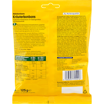 Bonbons, Kräuterbonbons, zuckerfrei Mivolis