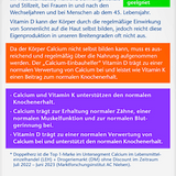 Calcium + Vitamin D3 Tabletten 30 St. Doppelherz