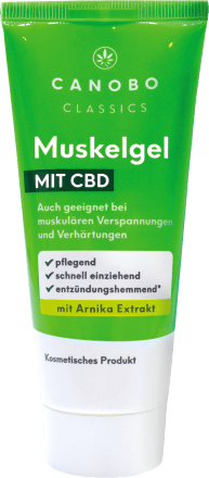 Muskelgel mit CBD & Arnika Extrakt, 100 ml