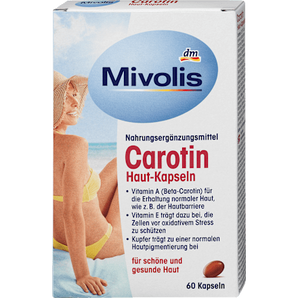 Carotin Haut-Kapseln 60 St. Mivolis