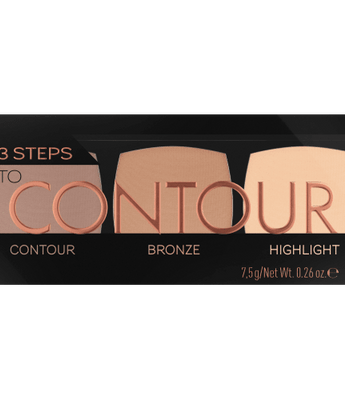 Catrice Contouringpalette 3 Steps To Contour 010 Allrounder, 7,5 g Catrice, Catrice Contouringpalette by Catrice – Available at VivaVoss