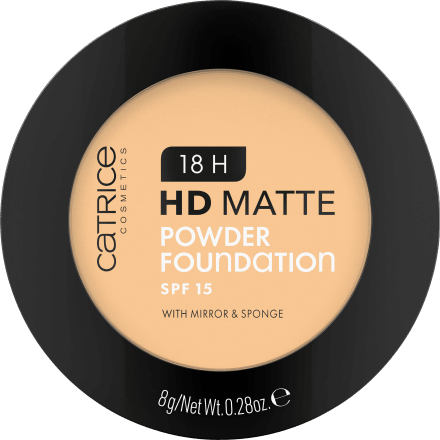 Catrice Foundation 18H HD Matte, LSF 15, 8 g