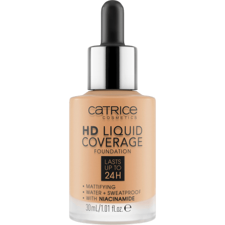 Catrice Foundation Liquid HD Coverage Waterproof, 30 ml