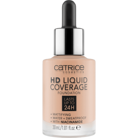 Catrice Foundation Liquid HD Coverage Waterproof, 30 ml