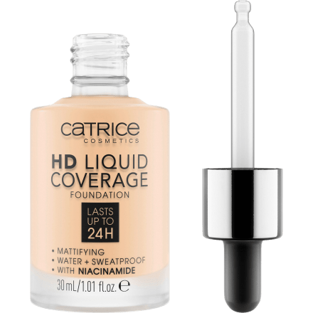 Catrice Foundation Liquid HD Coverage Waterproof, 30 ml