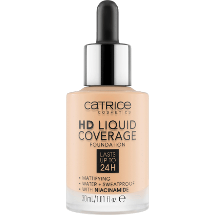 Catrice Foundation Liquid HD Coverage Waterproof, 30 ml