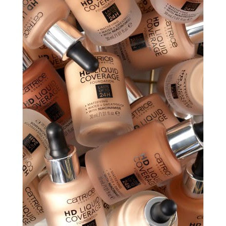 Catrice Foundation Liquid HD Coverage Waterproof, 30 ml