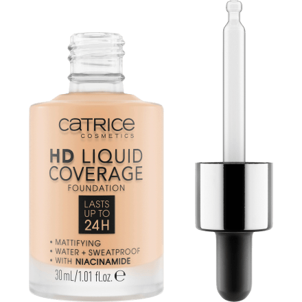 Catrice Foundation Liquid HD Coverage Waterproof, 30 ml