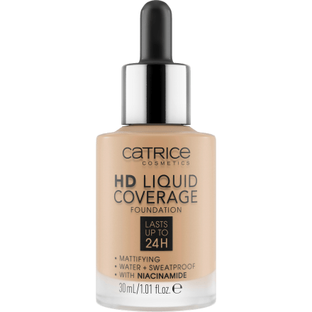 Catrice Foundation Liquid HD Coverage Waterproof, 30 ml