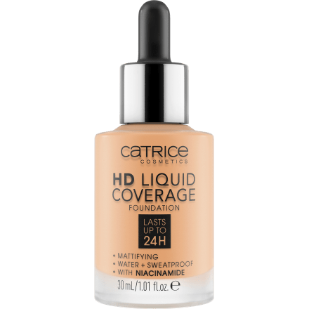 Catrice Foundation Liquid HD Coverage Waterproof, 30 ml