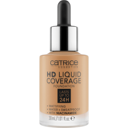 Catrice Foundation Liquid HD Coverage Waterproof, 30 ml