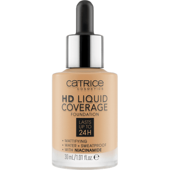 Catrice Foundation Liquid HD Coverage Waterproof, 30 ml Catrice, Catrice, Foundation by Catrice – Available at VivaVoss
