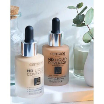 Catrice Foundation Liquid HD Coverage Waterproof, 30 ml Catrice, Catrice, Foundation by Catrice – Available at VivaVoss