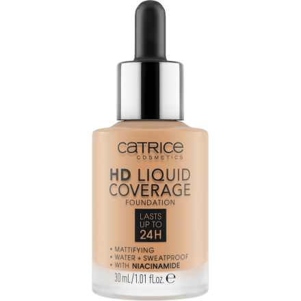 Catrice Foundation Liquid HD Coverage Waterproof, 30 ml