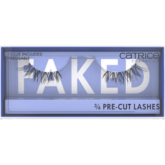 Artificial Eyelashes Faked 3/4 Pre-Cut (1 Pair), 2 pcs