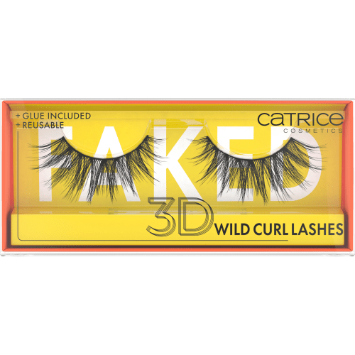 Artificial Eyelashes Faked 3D Wild Curl Lashes (1 Pair), 2 pcs