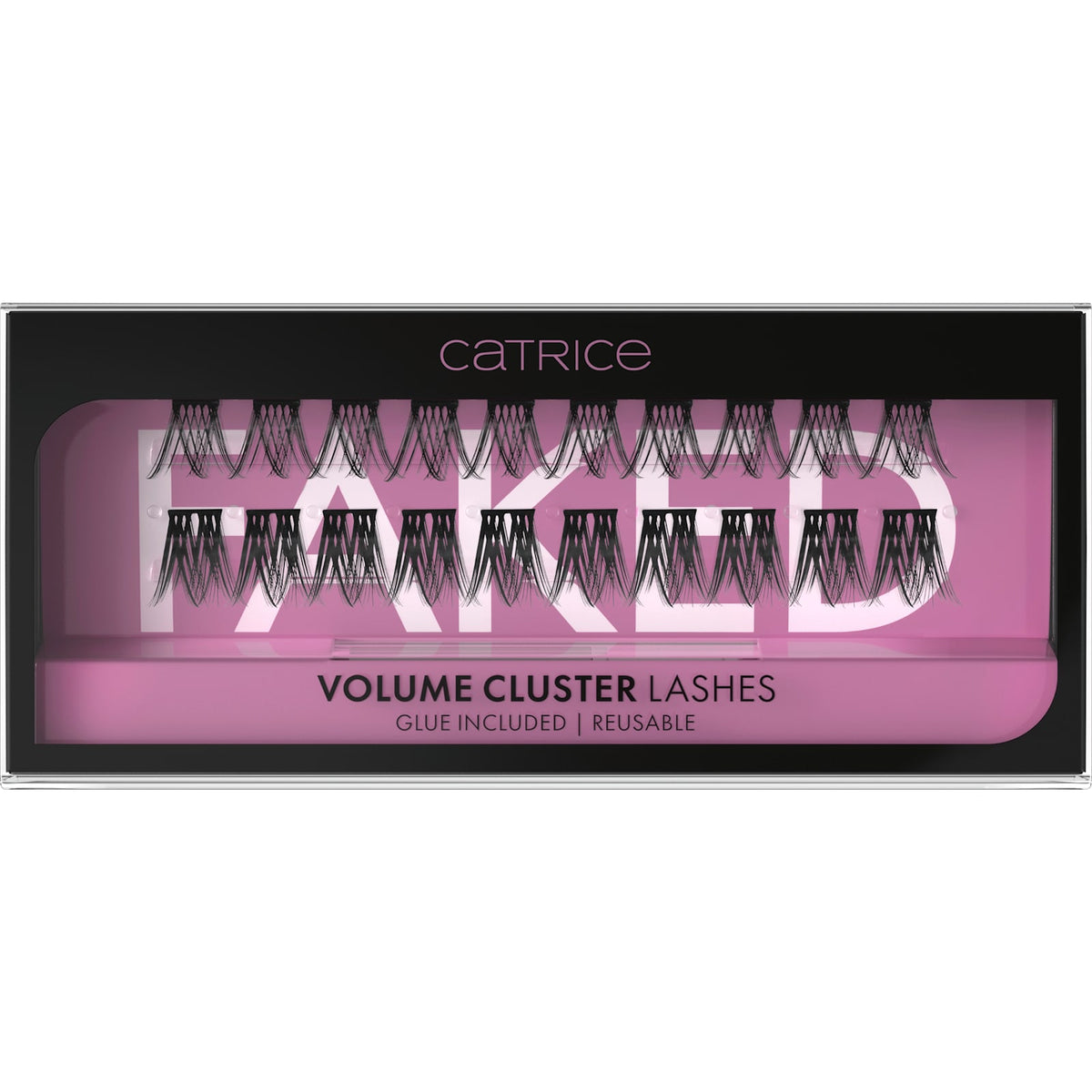 Künstliche Wimpern Set Faked Volume Cluster Lashes, 1 St