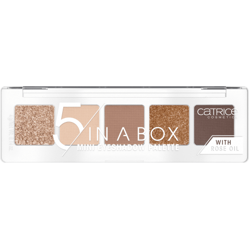 Eyeshadow Palette 5 In a Box Mini 010 Golden Nude Look, 4 g