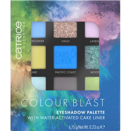 Lidschatten Palette Colour Blast 020 Blue Meets Lime, 6,75 g