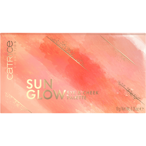 Eyeshadow &amp; Rouge Palette Sun Glow, 10 g