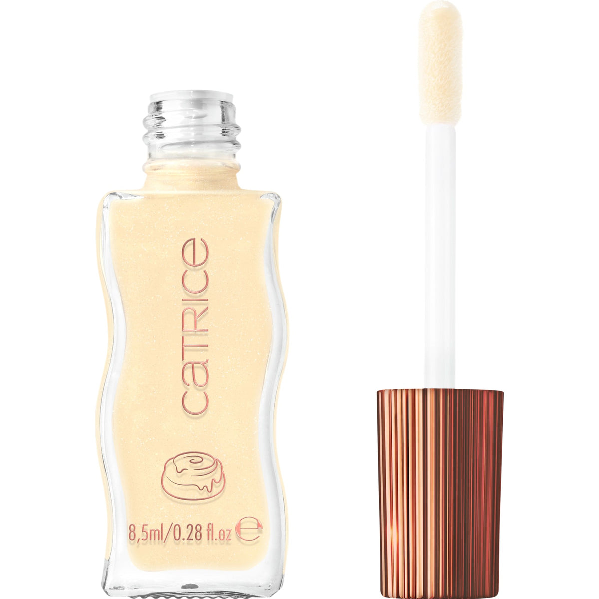 Lipgloss Autumn Delights Sweet Treat Lip Glaze C01 Tasty Cinnamon Bun, 8,5 ml